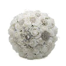 brooch wedding bouquet