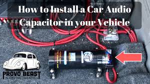 They show the internal and/or external connections but, in general, do not give any information on the mode of operation. How To Install A Car Audio Capacitor In Your Vehicle Youtube