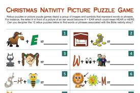 Give these printable crossword puzzles a try and then come back to see how many answers you got correct. Christmas Picture Puzzle Game