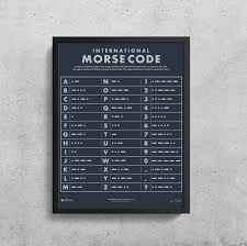 We have produced a collection of printables and worksheets which you can explore below, and provided some inspiration for using them. Morse Code Alphabet Premium Art Print Morse Code Chart Wes Etsy Alphabet Wall Art Alphabet Print Alphabet Poster