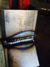 This is especially critical on thin sheet metal. Mig Weld Bead Lincoln 140hd Testing My Neighbors Welder Before Welding Up The Kitchen Cart Metal Projects Kitchen Cart Welding
