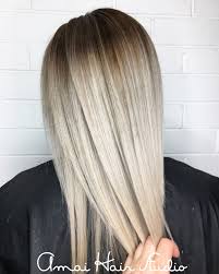 White Blonde Hair Platinum Blonde With Shadow Root Amai Hair Studio White Blonde Hair Platinum Blonde Hair Blonde Hair Color