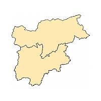 The dolomites of the fassa valley. Le Province Del Trentino Alto Adige