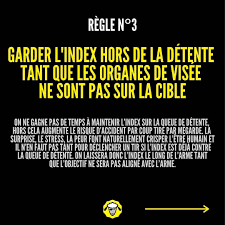 Regle De Securite Istc Nttc Arme A Feu N 3 Tir Sportif Tireur Sportif Survivalisme