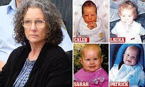 Kathleen folbigg, one of australia's most notorious murderers, was found guilty in 2003 of killing her kids caleb, patrick, sarah and laura. Fresh Twist In Case Of Baby Killer Kathleen Folbigg As She S Won Another Right To Appeal Her Case Daily Mail Online