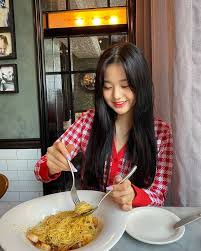 Wonyoung Izone Icon Instagram Update Food Japanese Girl Group