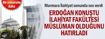 Marmara üniversitesi inşaat fakültesine dönüşmüştür. Marmara Universitesi Ilahiyat Fakultesi Haberleri