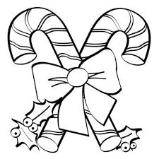 Large candy cane coloring page. Ramboo 11 Coloring Pages Learny Kids