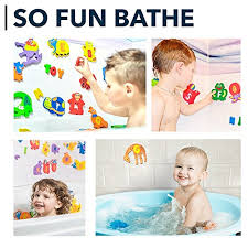 Account & lists account returns & orders. Foam Bath Toys 100 Non Toxic Preschool Alphabet Best Baby Bath Toys Toddlers Kids Girls Boys Premium Educational Floating Bathtub Toys Biggest Set Letters Animals 26 Puzzles 52 Items Pricepulse