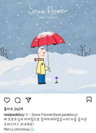 Sumi jo official ruclip channel snow flower by sumi jo  happy birthday v (bts)  instagram | @sumijo_official twitter. Netizens Talk About Bts V S New Song Snow Flower Feat Peakboy Knetizen