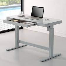 Which type of standing desk is best for you? Tresanti Power Adjustable Height White Tech Desk Costco Uk