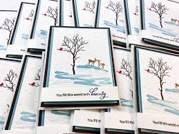 Limited edition 2020 christmas card kit reveal and inspiration: Stampin Up Snow Front Video Tutorial Post By Demonstrator Brandy Cox
