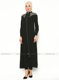 Side Judge Ferace Black Abayas Modanisa Modest Outfits Fashion Modest Fashion