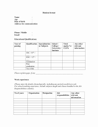Using tables in your document. Resume Education Table Format