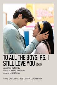 Lara jean and peter have just taken their romance from pretend to officially real when another recipient of one of her love letters enters the picture. To All The Boys P S I Still Love You By Jessi Movie Posters Minimalist Film Posters Minimalist Movies For Boys