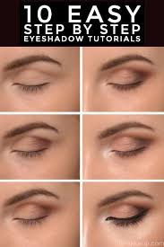 How to apply lip gloss 13. Specialist Eye Shadow Tutorials 10 Detailed Video Clips That Program You Just How Eyeshadow Tutorial For Beginners Everyday Eye Makeup How To Apply Eyeshadow