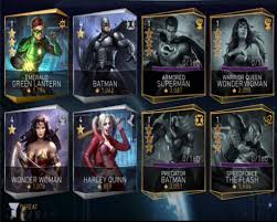 Every character is available from the start unless you're in story mode which restricts you to the specific character in that chapter. How To Play Injustice 2 On Mobile Without Spending Any Money On Microtransactions Gamers