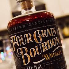 Bluebird Distilling Four Grain Bourbon Distillation Whisky Booze