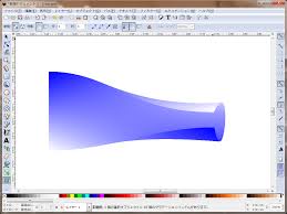 Inkscape グラデーション