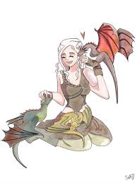 Khaleesi By Dianastein Cod On Deviantart Watch Game Of Thrones Elf Art Dragon Art