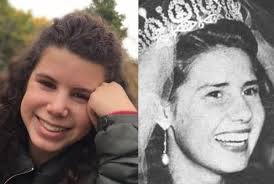 Mirad a la hija y la vereis a ella de joven, tienen la misma cara de mongola, lo que tiene el haber mezclado la misma sangre en el pasado. Cuanto Cabron La Sobrina De La Reina Letizia Se Parece Mas A La Duquesa De Alba De Joven Que A Ella