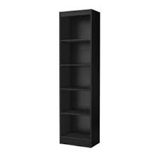 South Shore Axess 5 Shelf Pure Black Bookcase 7270758 Black Bookcase Shelves Bookcase