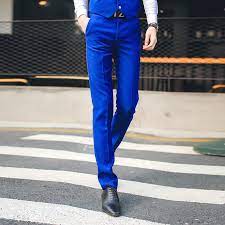 For one, you should always conform to company culture. Free Shipping British Style 2016 Men S Suit Pants Korean Men Slim Fit Business Casual Pants For Men Wedding Suits Royal Blue Pants For Men Business Casual Pantscasual Pants Aliexpress