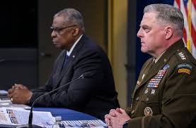 Milley is managing the most consequential professional relationship of his life, with. Milley China Striving To Be Our Equal In Coming Decades Usni News