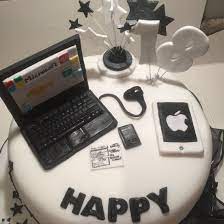 Seems an app like cake is available for windows! Luke S 18th Birthday Cake Who Is A Computer Buff 18th Birthday Cake Boys 18th Birthday Cake Dad Birthday Cakes