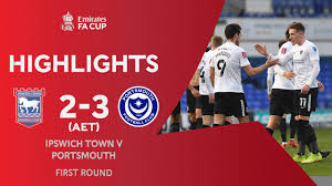 The season covers the period from 1 july 2021 to 30 june 2022. Raggett S Extra Time Winner Ipswich Town 2 3 Portsmouth Aet Emirates Fa Cup 2020 21 The Global Herald