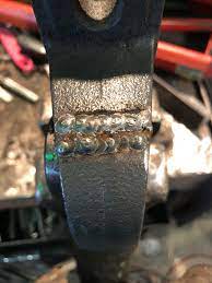 Is This An Acceptable Way To Weld Cast Iron My Boss Said Its Fine But He Is Not A Welder Its Mig 045 Wire Welding