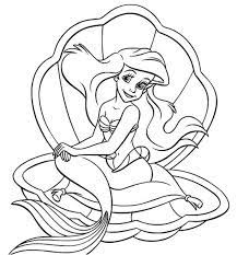 Ariel La Sirenita Dibujos Para Colorear Bebeazul Top Ariel Coloring Pages Mermaid Coloring Book Cartoon Coloring Pages