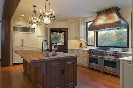 elegant country kitchen with antique