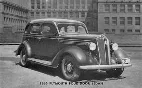 Image result for Black 1936 Plymouth