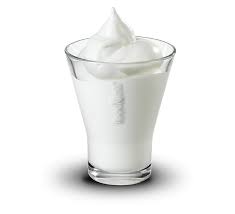 * add yogurt and sendha namak / rock salt to a bowl. Foodness Crema Fredda Allo Yogurt Senza Glutine