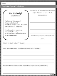 It is very important that poems are part of our lives. Poetry Analysis Poetry Worksheets Poetry Analysis Worksheet Poetry Analysis