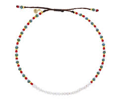 To adjust bracelet, push the pins out in the direction of the arrow. Pearl And Seed Bead Bracelet Twistonline