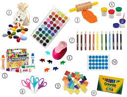 Montessori crafts for 3 year olds. Favorite Art Supplies From 1 To 3 Montessori Art Toddler Art Supplies Montessori Toddler Activities