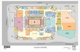 Arena Map Galen Center