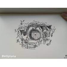 In a hole in the ground there lived a hobbit. In A Hole In The Ground There Lived A Hobbit By Artbymarisa On Deviantart