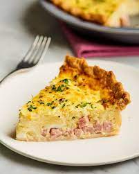 Recipe Easy Ham And Cheese Quiche Recipe Recipes Spring Breakfast Brunch Recipes