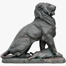 Lion Statue 3d Models For Download Turbosquid In 2020 Statue Lion Chinese Lion Statue