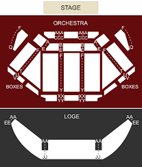 29 Cogent Tilles Center Seating Map