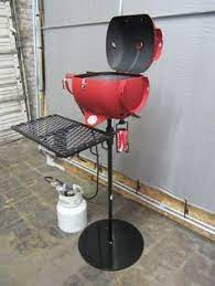 Itty Bitty Grill Upcycled Propane Tank Outdoor Mini Barbecue Grill Propane By Bloxfabrications On Etsy Https Www Et Bbq Grill Design Diy Bbq Barbecue Grill
