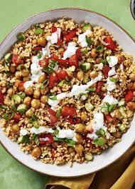 Crispy Chickpea Tabbouleh Bowls Recipe Hellofresh Recipe Hello Fresh Recipes Recipes Vegetarian Recipes