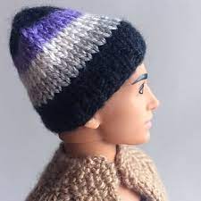 This Pattern Is For A Cozy Winter Hat With A Rounded Top And Ribbed Brim For Ken And Similar 11 Knitted Hats Knitting Patterns Free Hats Barbie Sewing Patterns
