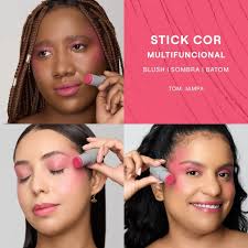 Boca Rosa Stick Cor Multifuncional Jampa