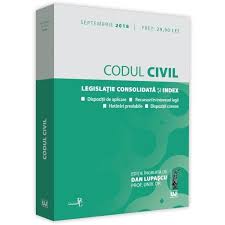Codul Civil Septembrie 2018 Dan Lupascu Emag Ro