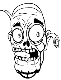 There are 12 super ugly pages of zombie heads (each one is 8.5 x 11). Free Coloring Pages Momo Scary Coloring Pages