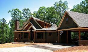 Enjoy access to the first floor master bedroom suite & guest bedroom & bathroom. Rustic Craftsman Lake House Plan Smoky Mountain Cottage House Plans 6342